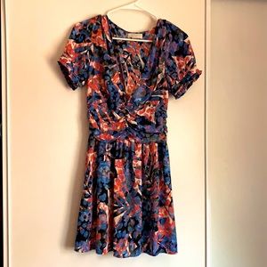 Urban Outfitters Blue Floral Dress
